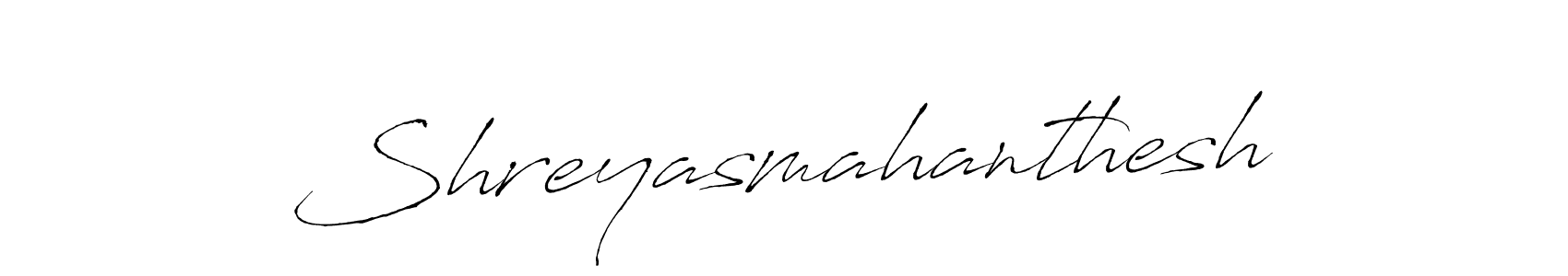Make a beautiful signature design for name Shreyasmahanthesh. Use this online signature maker to create a handwritten signature for free. Shreyasmahanthesh signature style 6 images and pictures png