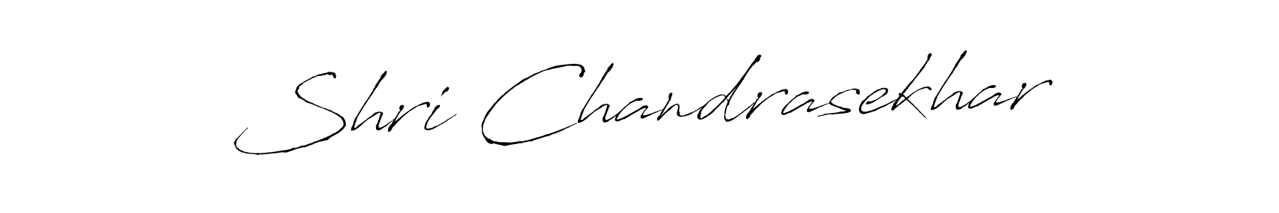 Create a beautiful signature design for name Shri Chandrasekhar. With this signature (Antro_Vectra) fonts, you can make a handwritten signature for free. Shri Chandrasekhar signature style 6 images and pictures png