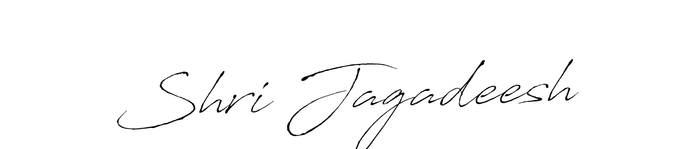 How to make Shri Jagadeesh name signature. Use Antro_Vectra style for creating short signs online. This is the latest handwritten sign. Shri Jagadeesh signature style 6 images and pictures png