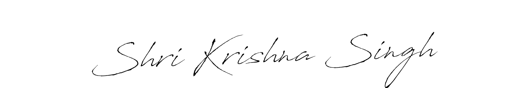 Shri Krishna Singh stylish signature style. Best Handwritten Sign (Antro_Vectra) for my name. Handwritten Signature Collection Ideas for my name Shri Krishna Singh. Shri Krishna Singh signature style 6 images and pictures png