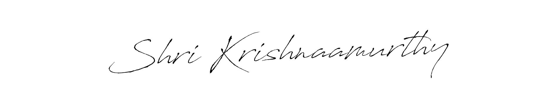 Shri Krishnaamurthy stylish signature style. Best Handwritten Sign (Antro_Vectra) for my name. Handwritten Signature Collection Ideas for my name Shri Krishnaamurthy. Shri Krishnaamurthy signature style 6 images and pictures png