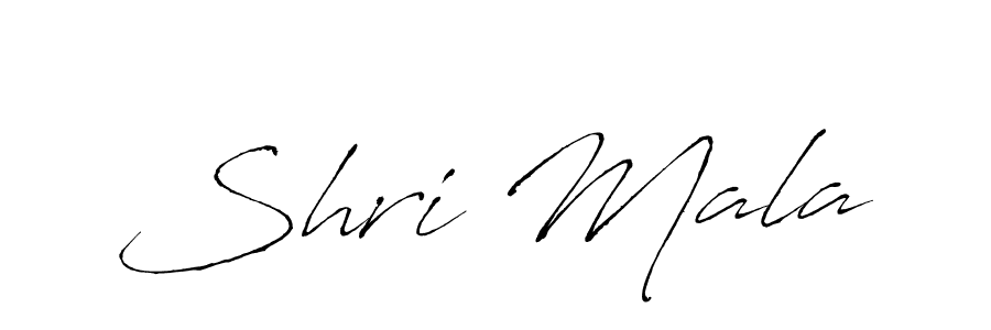 Use a signature maker to create a handwritten signature online. With this signature software, you can design (Antro_Vectra) your own signature for name Shri Mala. Shri Mala signature style 6 images and pictures png