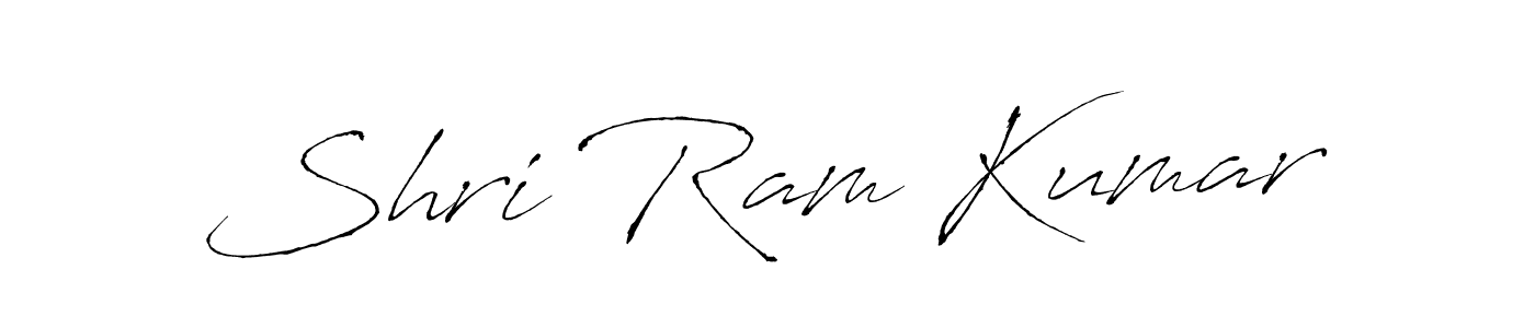 How to make Shri Ram Kumar name signature. Use Antro_Vectra style for creating short signs online. This is the latest handwritten sign. Shri Ram Kumar signature style 6 images and pictures png