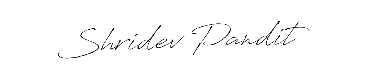 Antro_Vectra is a professional signature style that is perfect for those who want to add a touch of class to their signature. It is also a great choice for those who want to make their signature more unique. Get Shridev Pandit name to fancy signature for free. Shridev Pandit signature style 6 images and pictures png