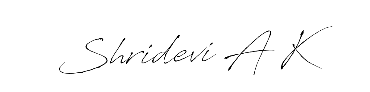 if you are searching for the best signature style for your name Shridevi A K. so please give up your signature search. here we have designed multiple signature styles  using Antro_Vectra. Shridevi A K signature style 6 images and pictures png