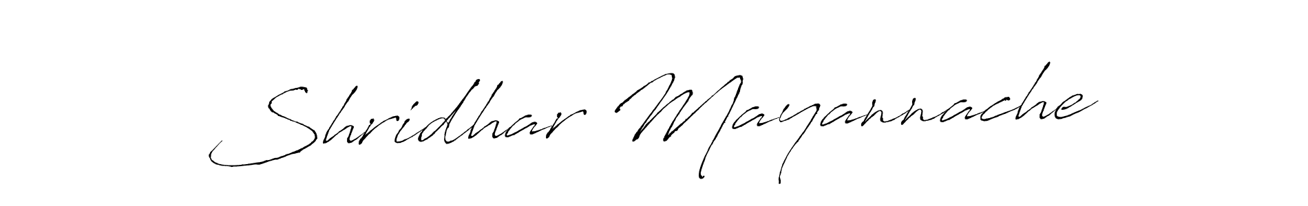 You can use this online signature creator to create a handwritten signature for the name Shridhar Mayannache. This is the best online autograph maker. Shridhar Mayannache signature style 6 images and pictures png