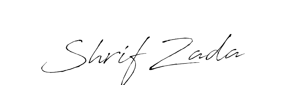 Make a beautiful signature design for name Shrif Zada. Use this online signature maker to create a handwritten signature for free. Shrif Zada signature style 6 images and pictures png