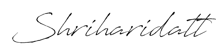 Try this chic Shriharidatt handwritten sign style. Using Antro_Vectra font elements, it gives your name a sleek, memorable identity. Shriharidatt signature style 6 images and pictures png