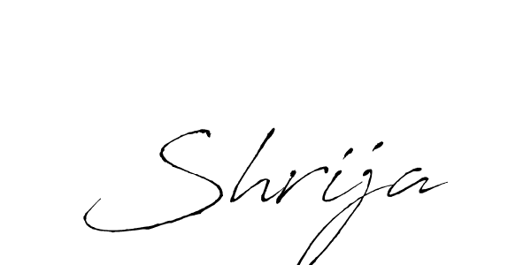 Design your own signature with our free online signature maker. With this signature software, you can create a handwritten (Antro_Vectra) signature for name Shrija. Shrija signature style 6 images and pictures png