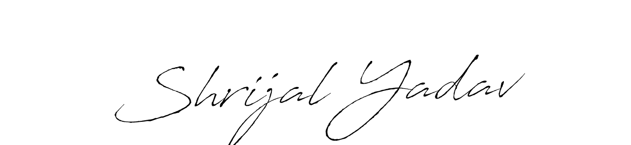 How to make Shrijal Yadav signature? Antro_Vectra is a professional autograph style. Create handwritten signature for Shrijal Yadav name. Shrijal Yadav signature style 6 images and pictures png