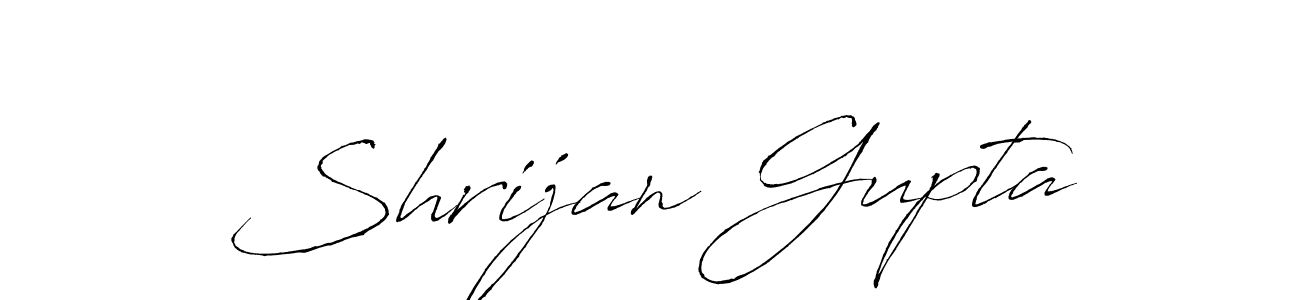 Also we have Shrijan Gupta name is the best signature style. Create professional handwritten signature collection using Antro_Vectra autograph style. Shrijan Gupta signature style 6 images and pictures png