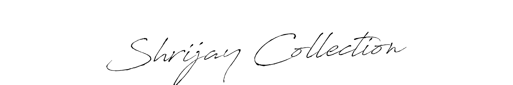 How to make Shrijay Collection signature? Antro_Vectra is a professional autograph style. Create handwritten signature for Shrijay Collection name. Shrijay Collection signature style 6 images and pictures png