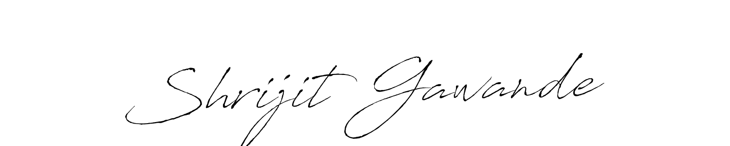 You can use this online signature creator to create a handwritten signature for the name Shrijit Gawande. This is the best online autograph maker. Shrijit Gawande signature style 6 images and pictures png