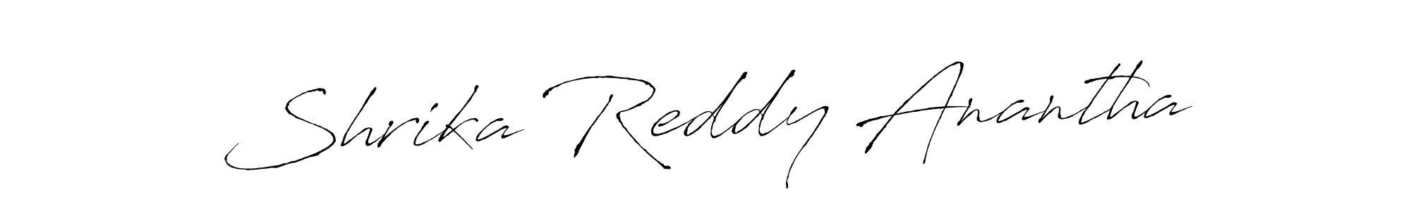 Check out images of Autograph of Shrika Reddy Anantha name. Actor Shrika Reddy Anantha Signature Style. Antro_Vectra is a professional sign style online. Shrika Reddy Anantha signature style 6 images and pictures png