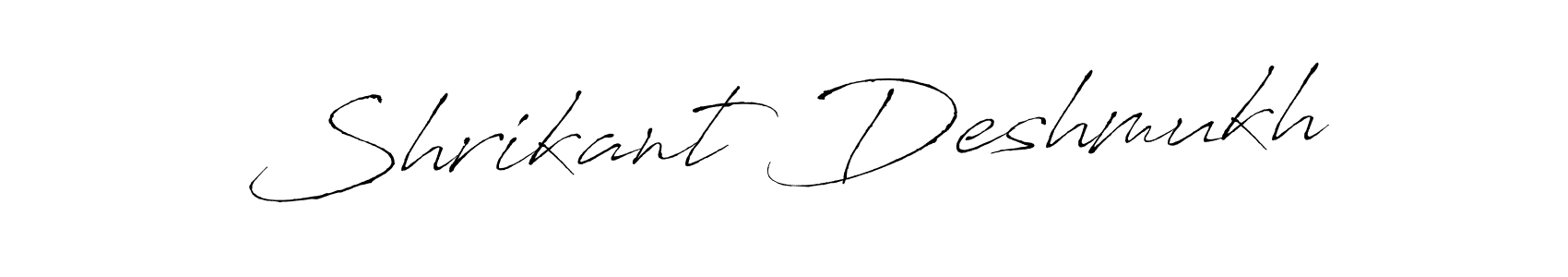 Similarly Antro_Vectra is the best handwritten signature design. Signature creator online .You can use it as an online autograph creator for name Shrikant Deshmukh. Shrikant Deshmukh signature style 6 images and pictures png