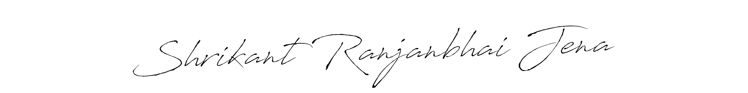 It looks lik you need a new signature style for name Shrikant Ranjanbhai Jena. Design unique handwritten (Antro_Vectra) signature with our free signature maker in just a few clicks. Shrikant Ranjanbhai Jena signature style 6 images and pictures png