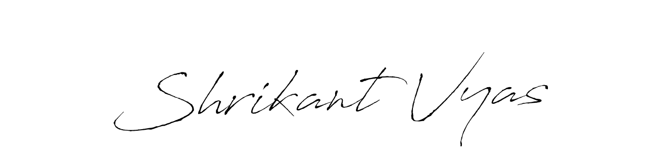 You can use this online signature creator to create a handwritten signature for the name Shrikant Vyas. This is the best online autograph maker. Shrikant Vyas signature style 6 images and pictures png