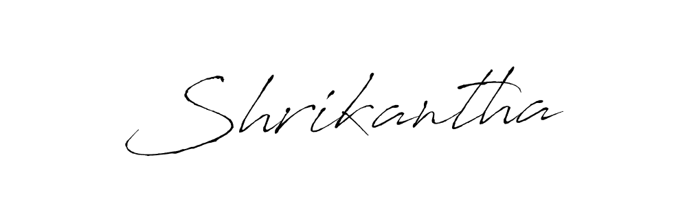 Make a beautiful signature design for name Shrikantha. With this signature (Antro_Vectra) style, you can create a handwritten signature for free. Shrikantha signature style 6 images and pictures png