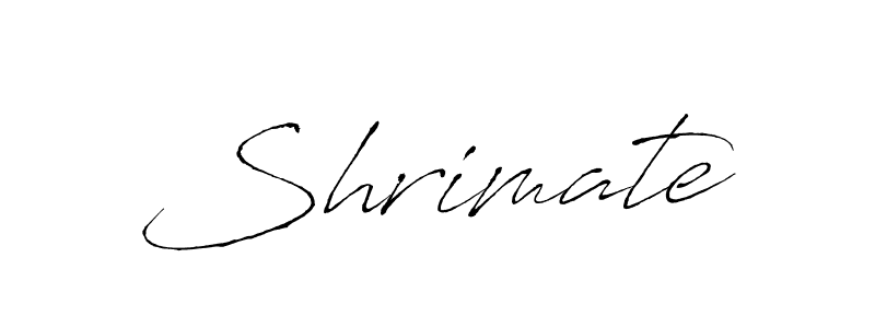 Design your own signature with our free online signature maker. With this signature software, you can create a handwritten (Antro_Vectra) signature for name Shrimate. Shrimate signature style 6 images and pictures png