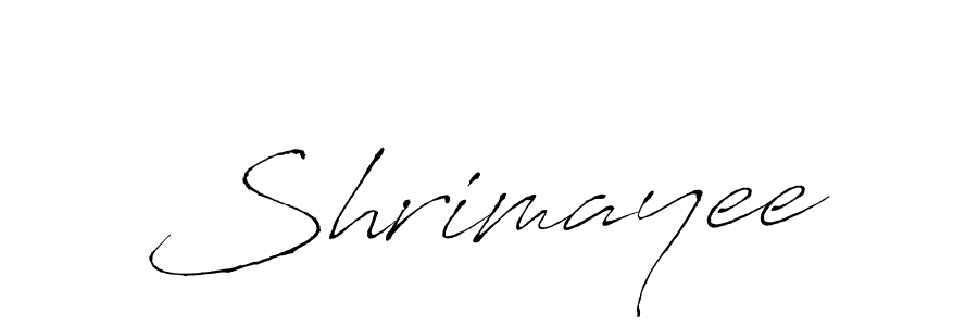 Create a beautiful signature design for name Shrimayee. With this signature (Antro_Vectra) fonts, you can make a handwritten signature for free. Shrimayee signature style 6 images and pictures png