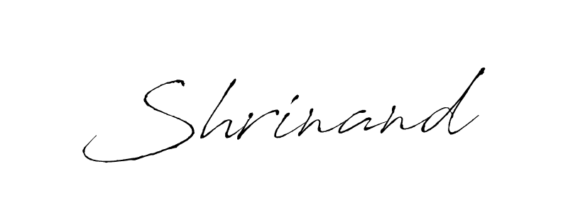 if you are searching for the best signature style for your name Shrinand. so please give up your signature search. here we have designed multiple signature styles  using Antro_Vectra. Shrinand signature style 6 images and pictures png