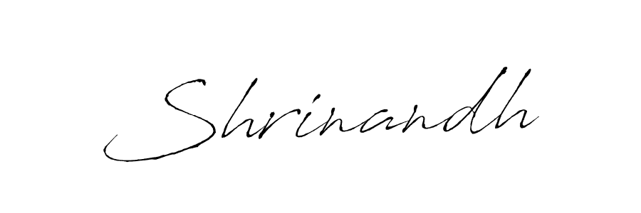 Create a beautiful signature design for name Shrinandh. With this signature (Antro_Vectra) fonts, you can make a handwritten signature for free. Shrinandh signature style 6 images and pictures png