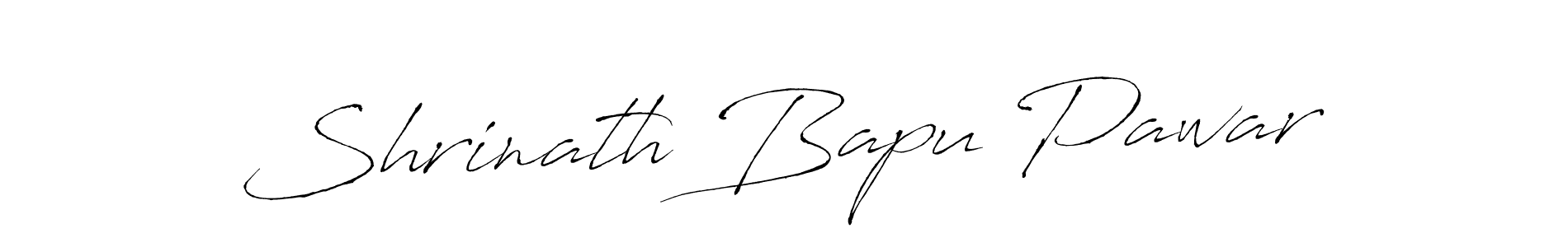 The best way (Antro_Vectra) to make a short signature is to pick only two or three words in your name. The name Shrinath Bapu Pawar include a total of six letters. For converting this name. Shrinath Bapu Pawar signature style 6 images and pictures png