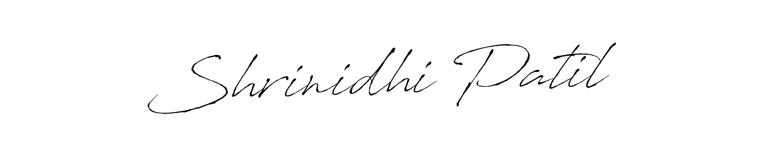 Design your own signature with our free online signature maker. With this signature software, you can create a handwritten (Antro_Vectra) signature for name Shrinidhi Patil. Shrinidhi Patil signature style 6 images and pictures png