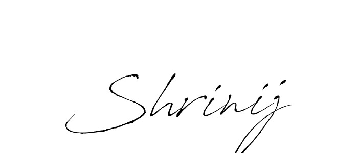 Make a beautiful signature design for name Shrinij. Use this online signature maker to create a handwritten signature for free. Shrinij signature style 6 images and pictures png