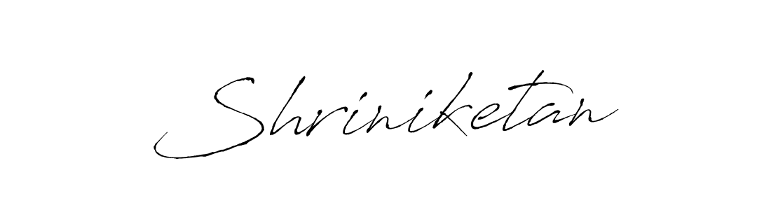 Create a beautiful signature design for name Shriniketan. With this signature (Antro_Vectra) fonts, you can make a handwritten signature for free. Shriniketan signature style 6 images and pictures png