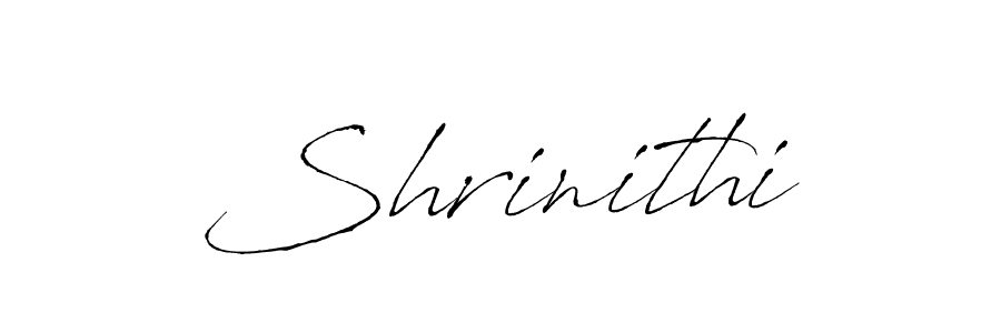 You should practise on your own different ways (Antro_Vectra) to write your name (Shrinithi) in signature. don't let someone else do it for you. Shrinithi signature style 6 images and pictures png