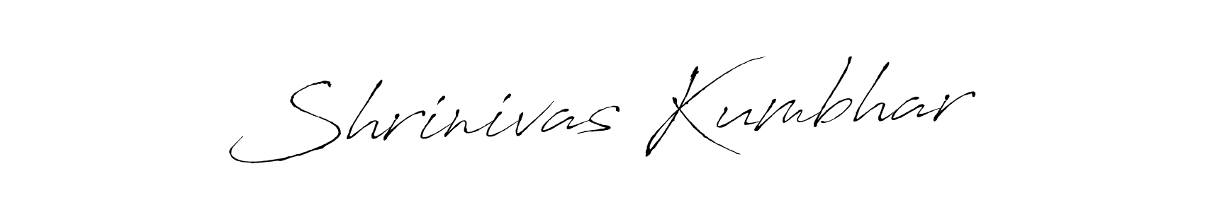 This is the best signature style for the Shrinivas Kumbhar name. Also you like these signature font (Antro_Vectra). Mix name signature. Shrinivas Kumbhar signature style 6 images and pictures png