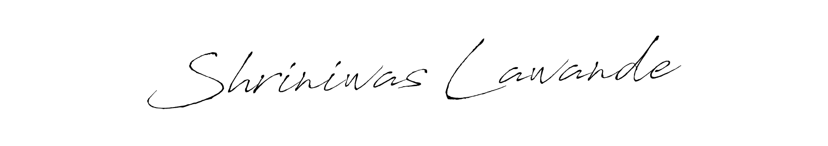 You can use this online signature creator to create a handwritten signature for the name Shriniwas Lawande. This is the best online autograph maker. Shriniwas Lawande signature style 6 images and pictures png