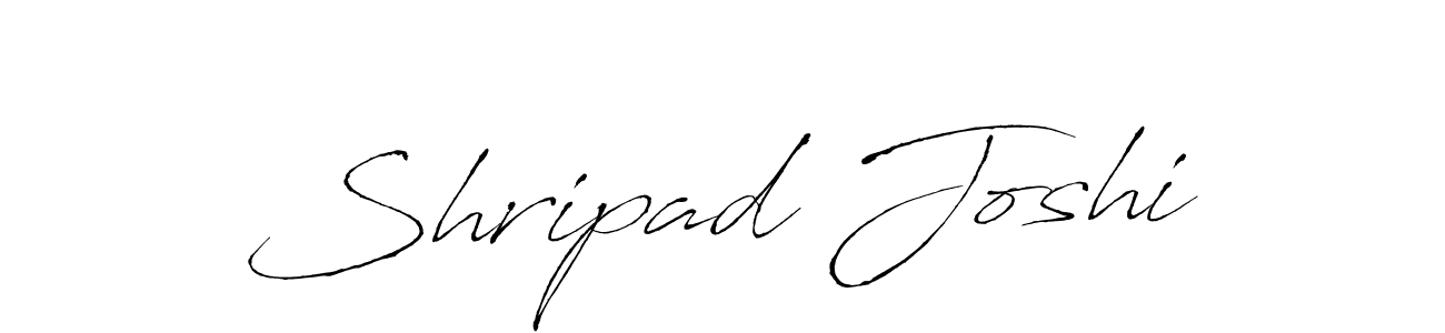 How to make Shripad Joshi name signature. Use Antro_Vectra style for creating short signs online. This is the latest handwritten sign. Shripad Joshi signature style 6 images and pictures png