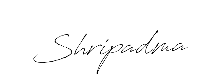 Design your own signature with our free online signature maker. With this signature software, you can create a handwritten (Antro_Vectra) signature for name Shripadma. Shripadma signature style 6 images and pictures png