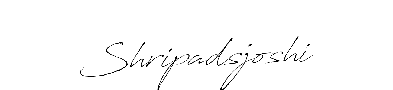 The best way (Antro_Vectra) to make a short signature is to pick only two or three words in your name. The name Shripadsjoshi include a total of six letters. For converting this name. Shripadsjoshi signature style 6 images and pictures png