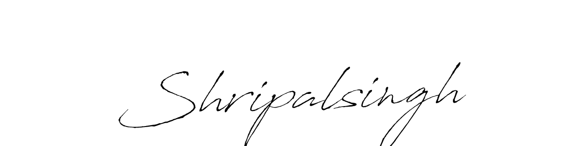Also we have Shripalsingh name is the best signature style. Create professional handwritten signature collection using Antro_Vectra autograph style. Shripalsingh signature style 6 images and pictures png
