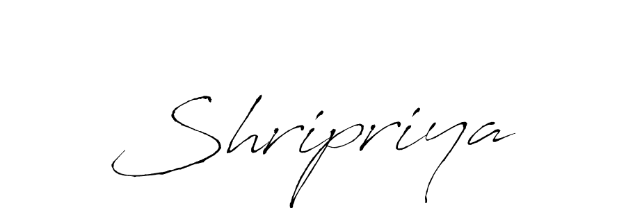 Design your own signature with our free online signature maker. With this signature software, you can create a handwritten (Antro_Vectra) signature for name Shripriya. Shripriya signature style 6 images and pictures png