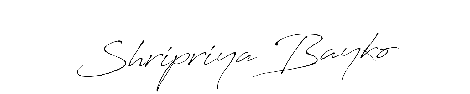 You should practise on your own different ways (Antro_Vectra) to write your name (Shripriya Bayko) in signature. don't let someone else do it for you. Shripriya Bayko signature style 6 images and pictures png