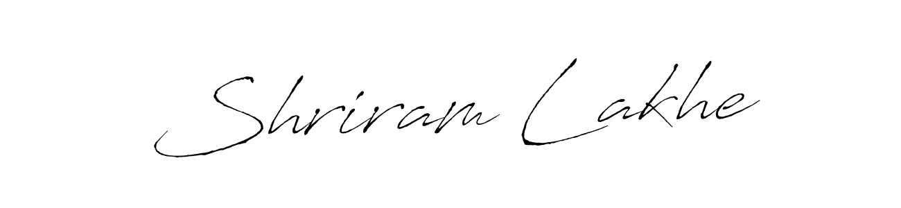 Make a beautiful signature design for name Shriram Lakhe. Use this online signature maker to create a handwritten signature for free. Shriram Lakhe signature style 6 images and pictures png