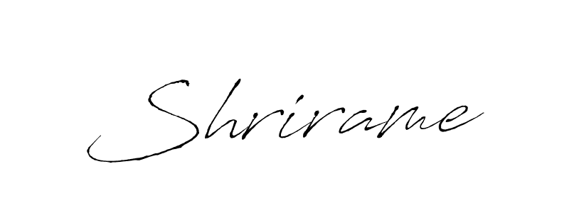 The best way (Antro_Vectra) to make a short signature is to pick only two or three words in your name. The name Shrirame include a total of six letters. For converting this name. Shrirame signature style 6 images and pictures png