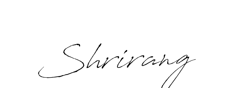 Make a beautiful signature design for name Shrirang. Use this online signature maker to create a handwritten signature for free. Shrirang signature style 6 images and pictures png