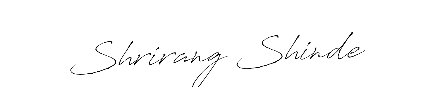 It looks lik you need a new signature style for name Shrirang Shinde. Design unique handwritten (Antro_Vectra) signature with our free signature maker in just a few clicks. Shrirang Shinde signature style 6 images and pictures png