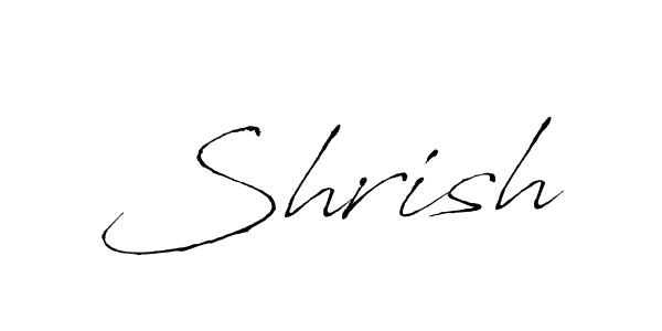 How to make Shrish name signature. Use Antro_Vectra style for creating short signs online. This is the latest handwritten sign. Shrish signature style 6 images and pictures png