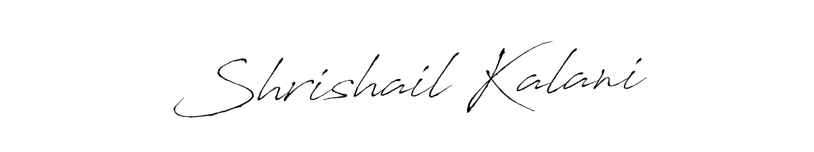 Antro_Vectra is a professional signature style that is perfect for those who want to add a touch of class to their signature. It is also a great choice for those who want to make their signature more unique. Get Shrishail Kalani name to fancy signature for free. Shrishail Kalani signature style 6 images and pictures png