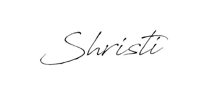 How to make Shristi signature? Antro_Vectra is a professional autograph style. Create handwritten signature for Shristi name. Shristi signature style 6 images and pictures png