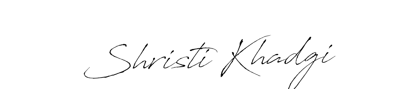 if you are searching for the best signature style for your name Shristi Khadgi. so please give up your signature search. here we have designed multiple signature styles  using Antro_Vectra. Shristi Khadgi signature style 6 images and pictures png