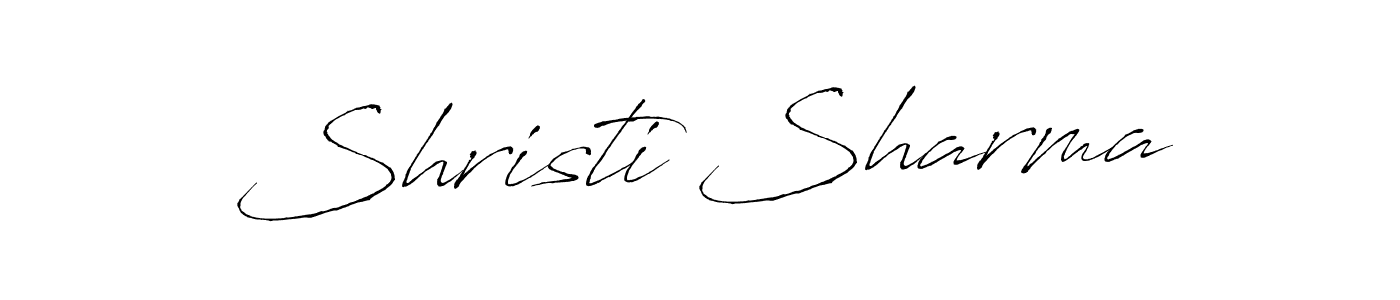 Also You can easily find your signature by using the search form. We will create Shristi Sharma name handwritten signature images for you free of cost using Antro_Vectra sign style. Shristi Sharma signature style 6 images and pictures png