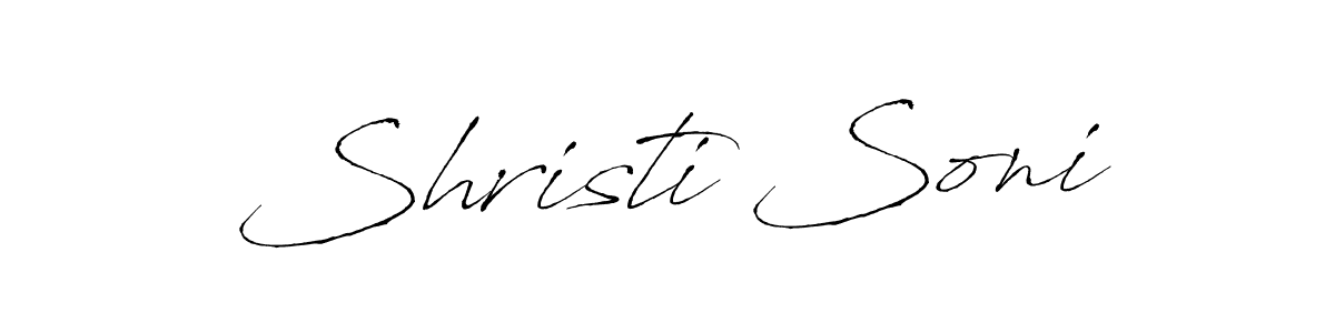 if you are searching for the best signature style for your name Shristi Soni. so please give up your signature search. here we have designed multiple signature styles  using Antro_Vectra. Shristi Soni signature style 6 images and pictures png