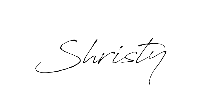 The best way (Antro_Vectra) to make a short signature is to pick only two or three words in your name. The name Shristy include a total of six letters. For converting this name. Shristy signature style 6 images and pictures png